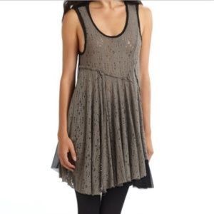 ISO! DO NOT BUY! Free People Luscious Lagoon Web Lace Slip in Grey